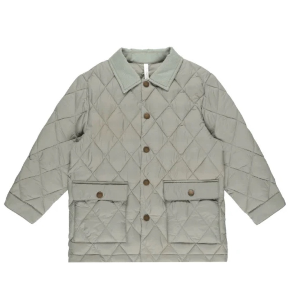 Rylee + Cru Quilted Puffer Jacket in Laurel